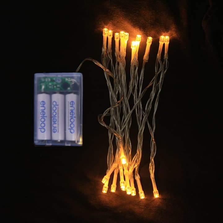 Dây đèn led đom đóm fairy lights 2m màu vàng