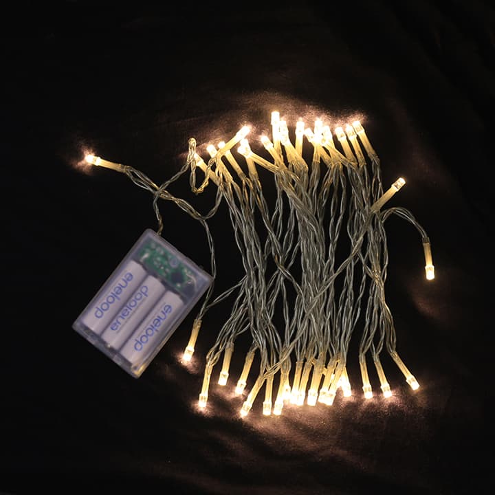 Dây đèn led đom đóm fairy lights 5m màu vàng