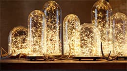 Đèn fairy lights trang trí góc đọc sách