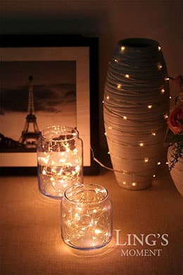 Đèn fairy lights trang trí studio chụp hình